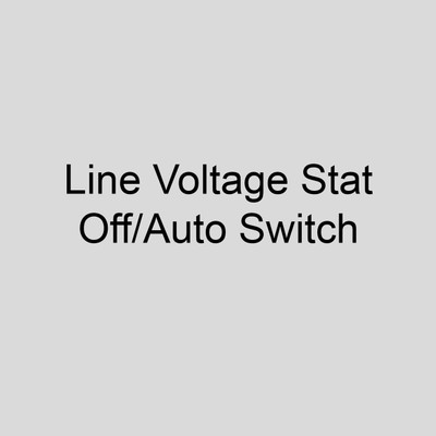 Sterling 11AS-U1 Line Voltage Stat, Off/Auto Switch