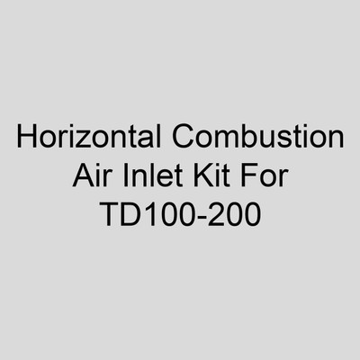 Sterling 11AS-X8-H5 5 Inch Horizontal Combustion Air Inlet Kit For TD100-200