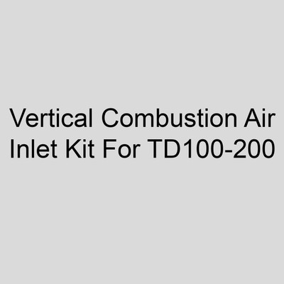  Sterling 11AS-X8-V5 5 Inch Vertical Combustion Air Inlet Kit For TD100-200 