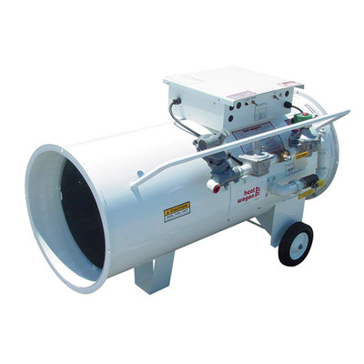  Heat Wagon 1800BL Liquid Propane Direct Fired Construction Heater, 750,000 BTU/HR 120V 15A 