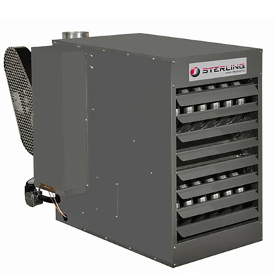  Sterling XC200A2NS211D Natural Gas, Centrifugal Blower, 115V, Stainless, 200000 BTUH Input, 2 Stage, .75 HP Motor, 0-4999 Ft. Elev. 