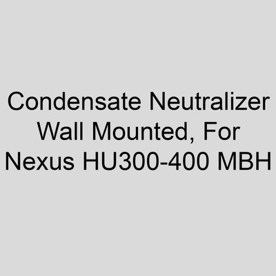 Sterling 11AS-EW-2 Condensate Neutralizer, Wall Mounted, For Nexus HU300-400 MBH