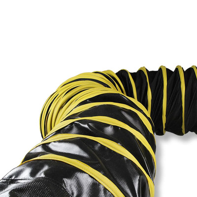 Norseman 450951 12 Inch x 25 Ft. Arctic DuraShield Plus Heater Duct, Quick Grip Supply, Wire Ring Output