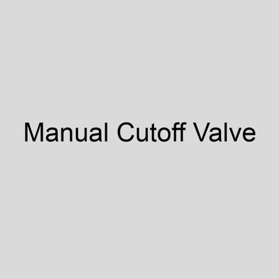 Sterling 1130285000 Manual Cutoff Valve