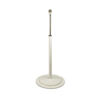  TPI WACM-P Pedestal Pole And Base for Air Circulators, White 
