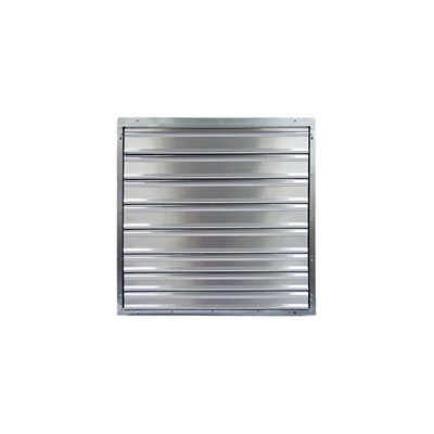 TPI CES 24-HD 24 Inch Gravity Heavy Duty Exhaust Shutter, Aluminum 