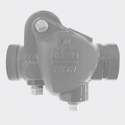 Titan Flow Control CV31GDSE0600 6 Inch Check Valve, Single Disc Swing-Type, Wafer Type, Ductile Iron Body, EPDM Seat, Grooved Ends