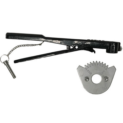 Jomar Valve BLH5-6 5 Inch - 6 Inch Lever Handle, Ten-Position, Lockable, For Use With Resilient Seated Butterfly Valves