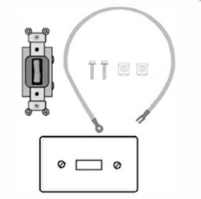 Amana PSHW0304BK 230/208/265 Volt Disconnect Switch, BK Subbases Only