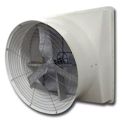 Canarm FRI50W11H31 50 Inch Fiberglass Fan With Shutter, Belt Drive, 1 1/2 HP, 115/230V/1Ph