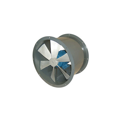  TPI TXD24-3-3-EXP Direct Drive Tubeaxial Duct Fan, 3 HP, Explosion Proof Motor, 10500 CFM, 230/460V/3Ph 