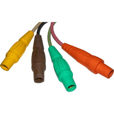 KwiKool KK-CAMLCK48064 25 Foot Cam Lock 6/4 Power Cable 480V