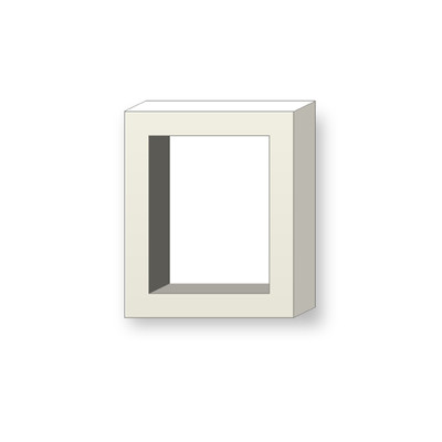 Modine Soft White Surface Adapter For EWH
