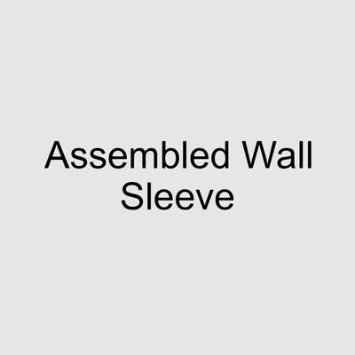  Amana WS940QW-CFA 42 Inch Wide X 40 Inch Deep Wall Sleeve, Quiet White Color, Fully Assembled With Air Splitters - Drain Kit Included 