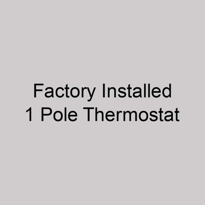  Norseman Factory Installed XB-T-1P 1 Pole Thermostat 