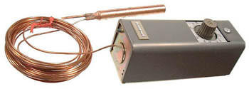  Honeywell T675A1516 Temp Control Spdt 0-100F 5' Cap Fixed Includes 107324A Bulb Holder 