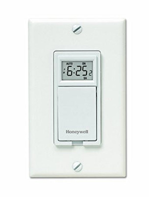  Honeywell RPLS730B1000 Econo Switch 7 Day Programmable Timer Switch for Lights and Motors (M5) 