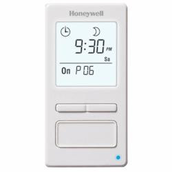  Honeywell RPLS740B1008 120v 3 Wire Econo Switch 7 Day Solar Programmable Light Switch Timer, Up to 7 Pr 