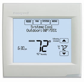  Honeywell TH8321R1001 All New Visionpro 8000 Touchscreen Thermostat With Redlink technology. Residenti 