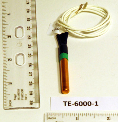  Johnson Controls TE-6000-1 Sensor; 1000 Ohm; Nickel; 1% For Strap On 
