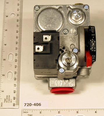  Robertshaw 720-406 24v 3/4" X 3/4" Standing Pilot Gas Valve Includes LP Kit & Bushings 150,000 BTU 
