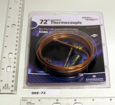  White-Rodgers H06E-72 Universal 72" Thermocouple-30mv 