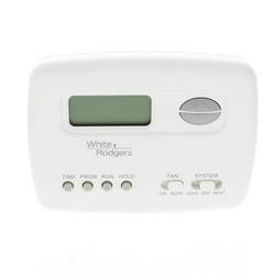  White-Rodgers 1F78-151 24v Or Millivolt Single Stage 5/2 Day Digital Programmable Thermostat Horizontal 