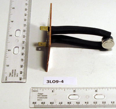  White-Rodgers 3L09-4 Board Mount Limit 1/2" Bimetal Disc Opens 150 Closes 130 Length 3.12" Replaces R 