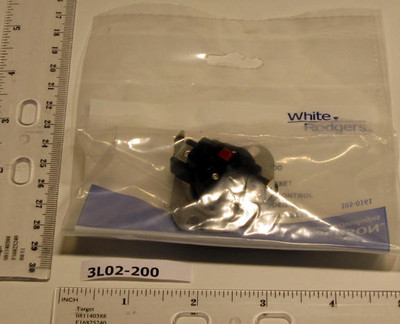  White-Rodgers 3L02-200 Limit Control Manual Reset 200F 