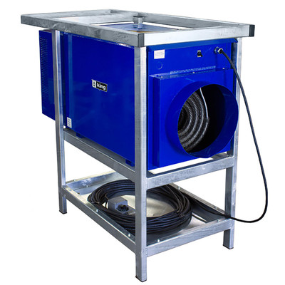  King Electric PCKF2010-3 Portable Electric Heater, 10KW, 208V/3Ph 