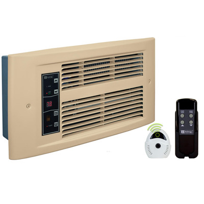  King Electric PX1215-ECO-AD-R Wall Heater, Almondine, 1500 Watt, 120V/1Ph 
