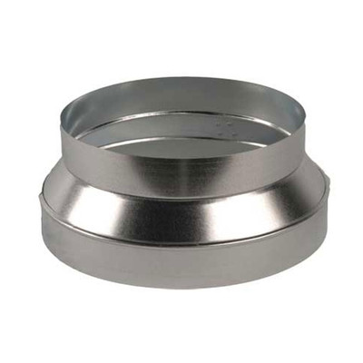  Continental Fan DRI-08-06 Galvanized Duct Reducer/Increaser, 8 Inch To 6 Inch Duct 