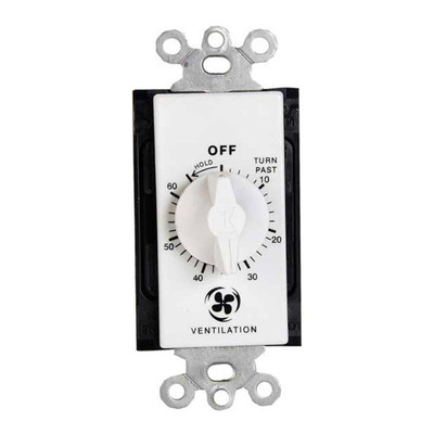  Continental Fan CT100V Spring Wound Timer, 0 - 1 Hour 