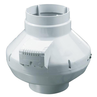  Continental Fan AXP250 In-Line Duct Fan, 10 Inch, 735 CFM, 120V/1Ph 