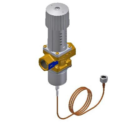 Danfoss 003N7025 3/4 Inch NPT Water Regulating Valve, 36 Inch Capillary Tube, 60-333 PSI