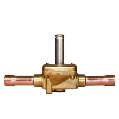 Danfoss 032L1209 1/2 Inch ODF Solenoid Valve, EVR 6, Normally Closed