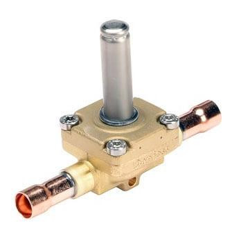 Danfoss 032L1217 1/2 Inch x 1/2 Inch ODF 2-Way Normally Closed Brass Solenoid Valve