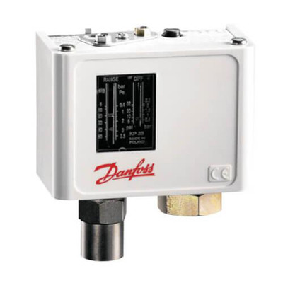 Danfoss 060-214991 Pressure Control Switch, Automatic Reset, 2-15 PSI