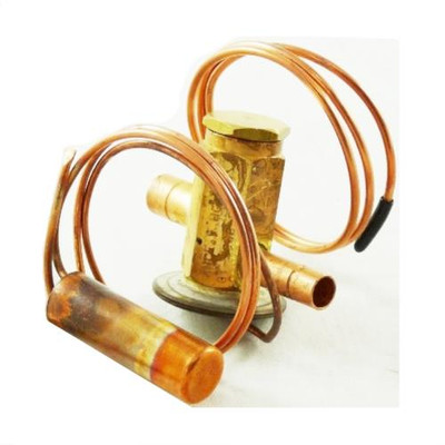 International Comfort Products 1066042 3/8 Inch x 1/2 Inch ODF Thermal Expansion Valve, 2 Ton, 24 Inch Capillary Tube