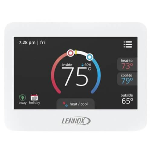 Lennox 7 Day Programmable ComfortSense 7500 Commercial Thermostat (4 Heat/2 Cool)