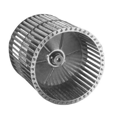  Fasco 2-6083 Blower Wheel Double Inlet 6-25/64" Diameter 7" Width Clockwise Rotation 1/2" Bore 2050 RPM 