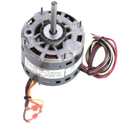 Genteq 5-1/2" 2 Speed Direct Drive Furnace Motor 1/3 HP, 1075 RPM (115V) 