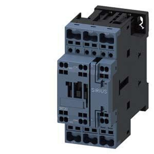 Siemens 3 Pole, 32 Amp, 1NO/1NC, 110/120V Power Contactor 