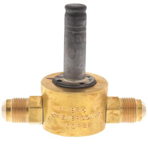 Emerson Flow Controls Alco Emerson Flow Controls 047501 Direct-Acting 2-Way Normally Closed Solenoid Valve 3/8" without Coil 