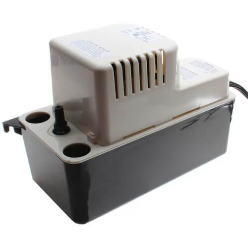 Little Giant VCMA-20ULS, 80 GPH Automatic Condensate Removal Pump w/ Safety Switch (115V) 