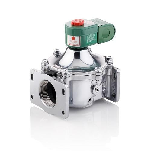  Asco 8214G20-12VDC Internal Pilot Operated 2-Way Solenoid Valve 1/2" Normally Closed 0-5 PSI 12VDC 