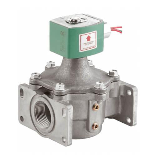  Asco 8214G251 Internal Pilot Operated 2-Way Solenoid Valve 1" Normally Closed 0-5 PSI 120V 