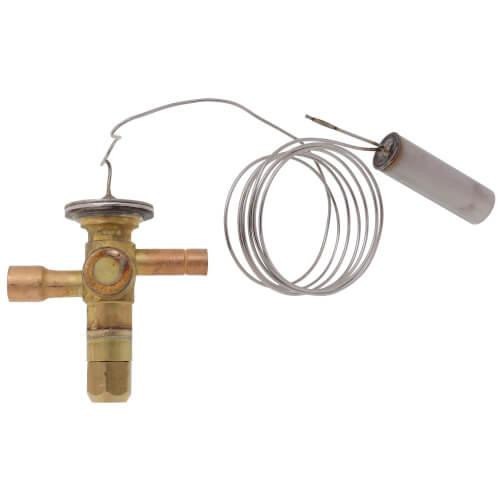 Emerson Flow Controls Alco 3/8" x 1/2" ODF (Sweat), NXT Series, 5' Capillary Tube, R410A Capacity Thermal Expansion Valve (5 Ton) 