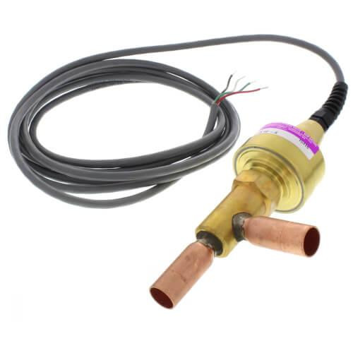 Sporlan Controls SDR-3 1/2" ODF Angle Electronic Discharge Bypass Valve w/ 10 Ft. Cable 