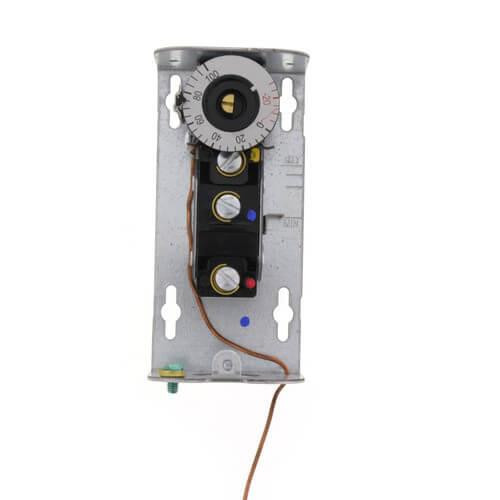Johnson Controls Remote Bulb Temperature Control, Manual Reset (90-235 F) 